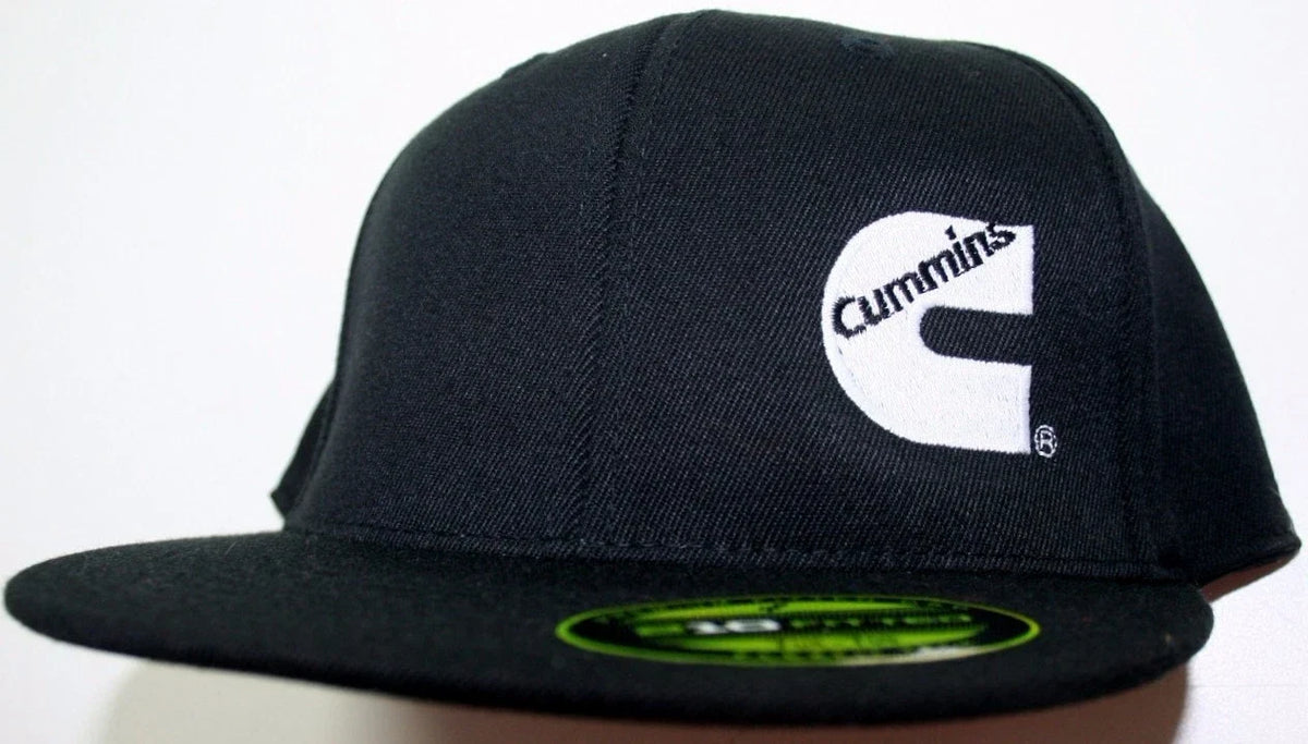 Cummins Flex Fit Flat Bill Hat for Ram (L/XL)
