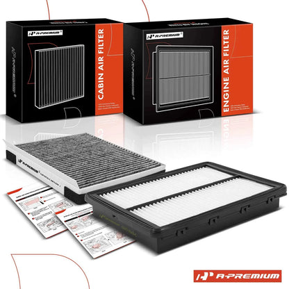 2 Engine & Cabin Air Filters for Hyundai Santa Fe Kia Telluride (2020–2022)