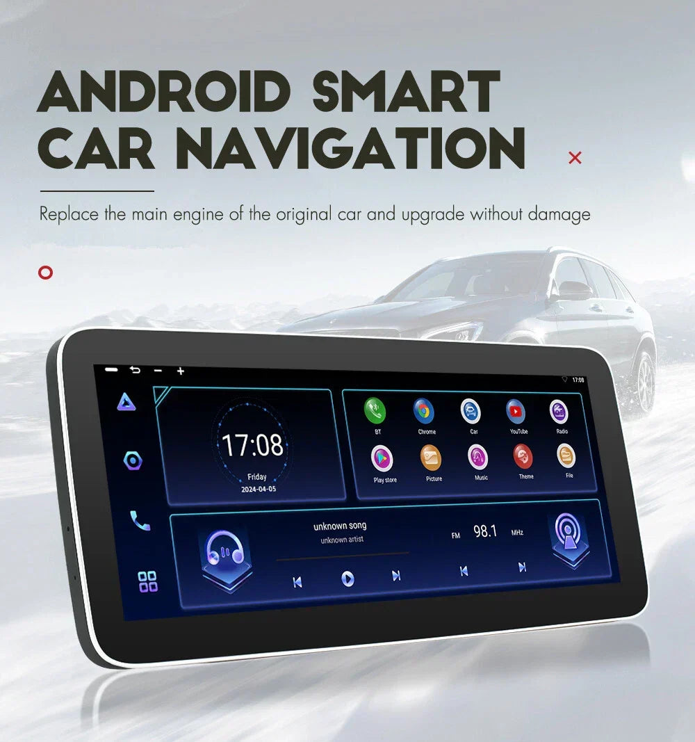 Car Stereo GPS Navigation 12.3" Android 13 for 2003-2012 BMW X3 E83