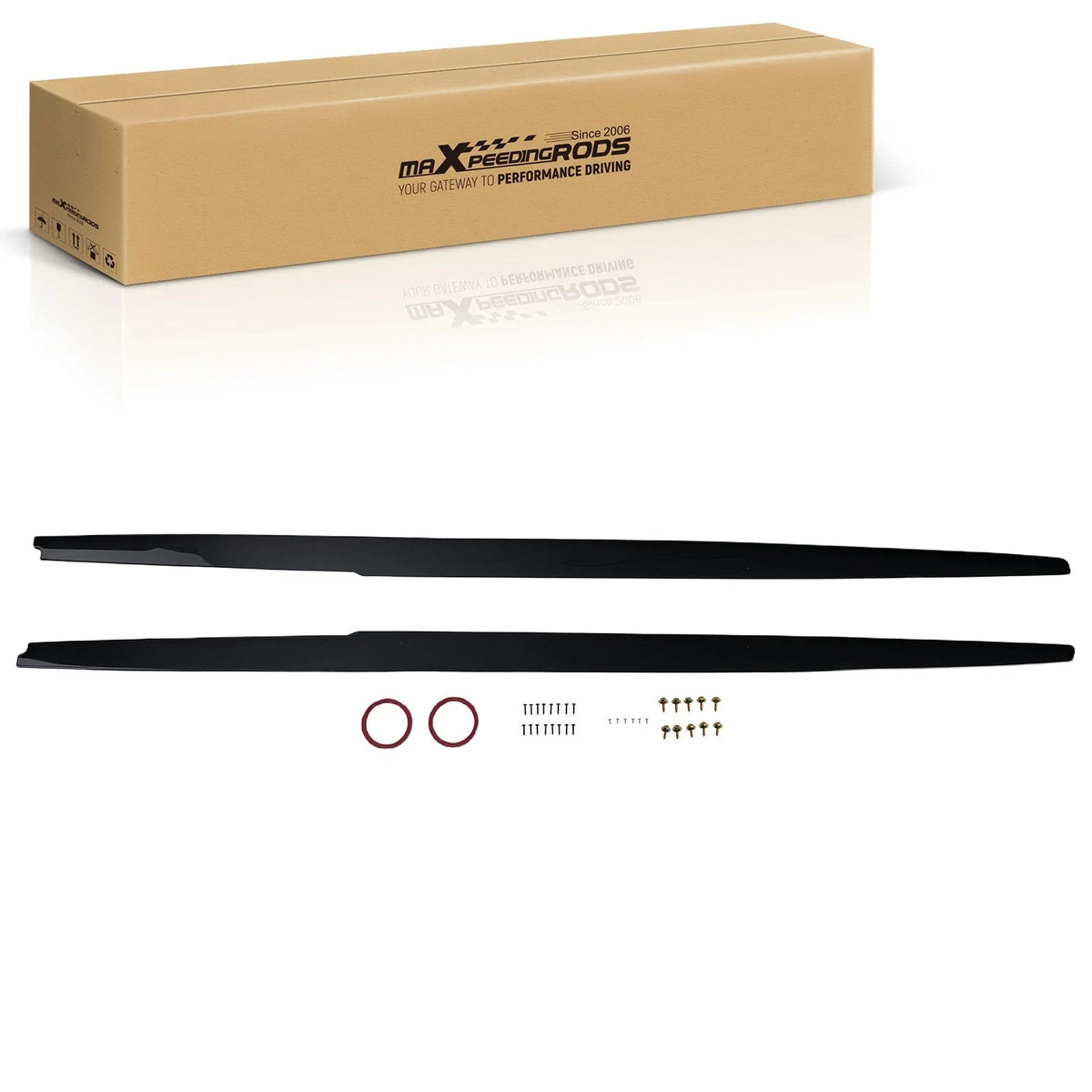 Side Panel Body Kit in Black for BMW 5 Series E60 E61 M5 (2004-2010)