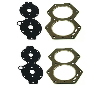 Head Gasket with Water Cover Gasket for V4 Johnson Evinrude 85-115 Hp