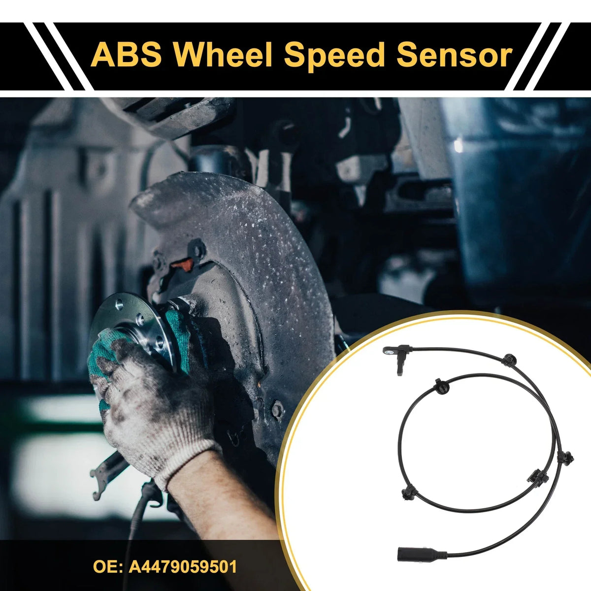 Wheel Speed Sensor ABS for 2016-2017 Mercedes-Benz Metris