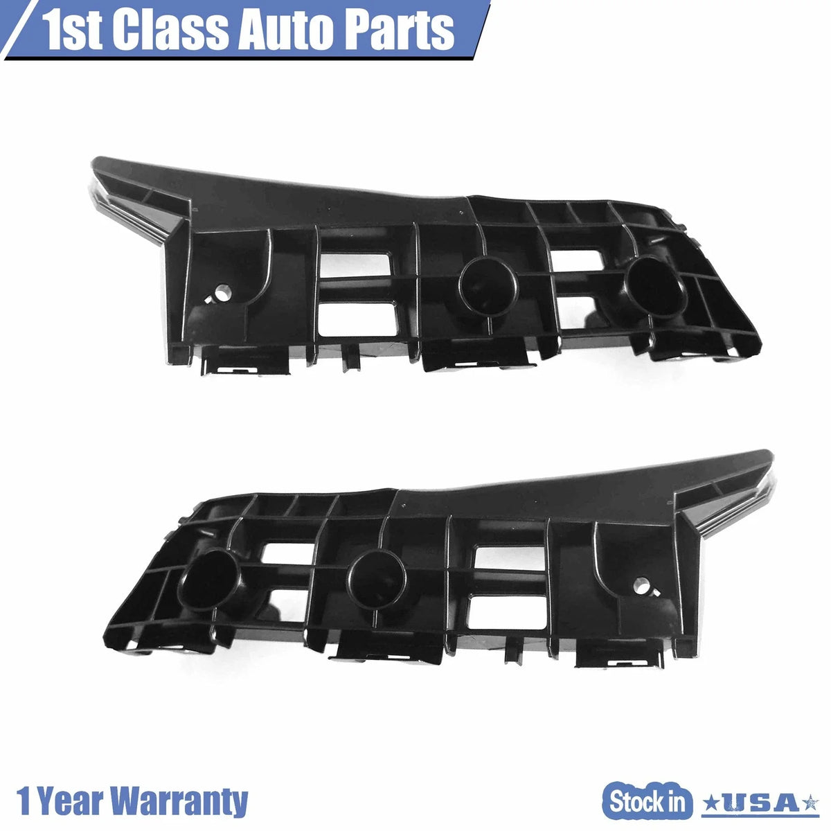 2X Front Bumper Retainer Brackets for Toyota Prius (2010–2015)