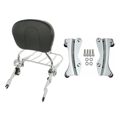 Backrest Rack Docking Kit Chrome for Harley Touring Glide (2014-2025)