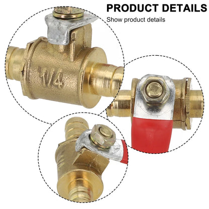 Fuel Tap 8mm 516IN for Tractors - In Line Design