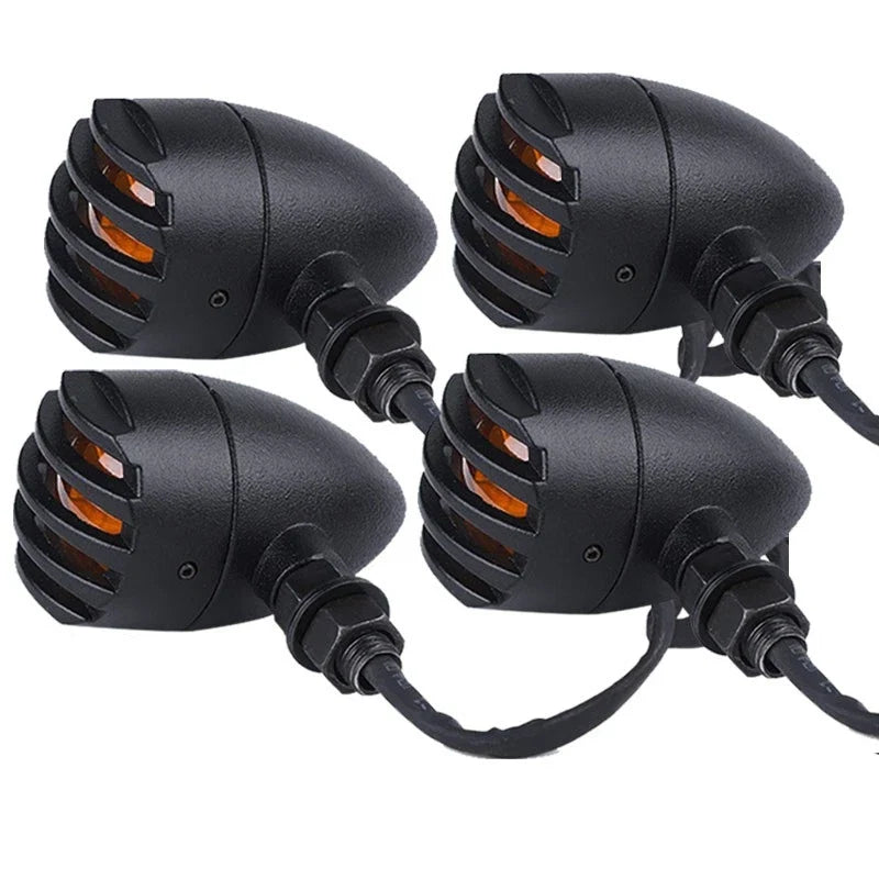 4X Motorcycle Tail Light Indicator Blinker - Universal Fit