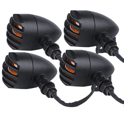4X Motorcycle Tail Light Indicator Blinker - Universal Fit