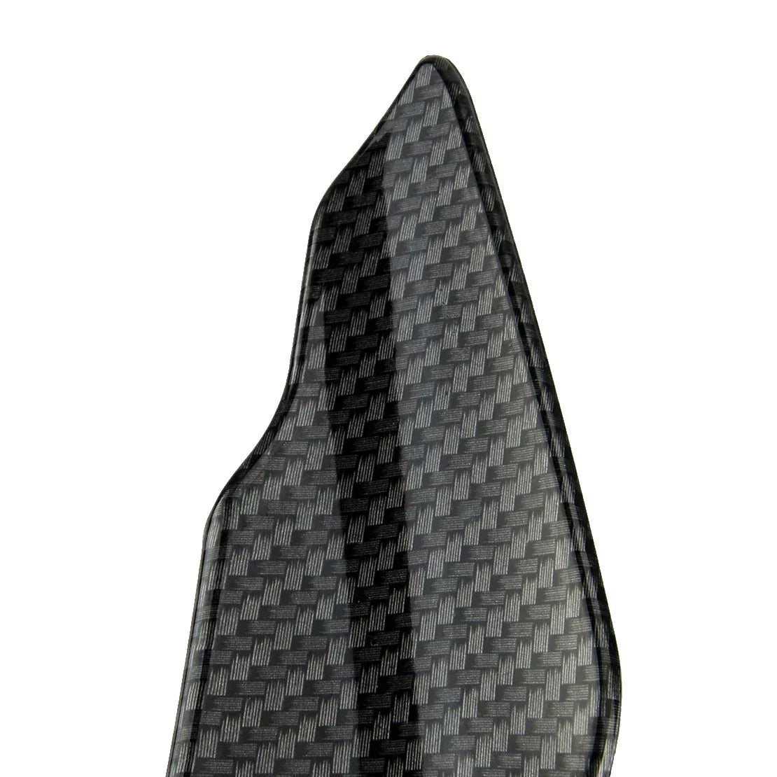 Set of 6 Carbon Fiber ABS Splitter Fins for Front Bumper