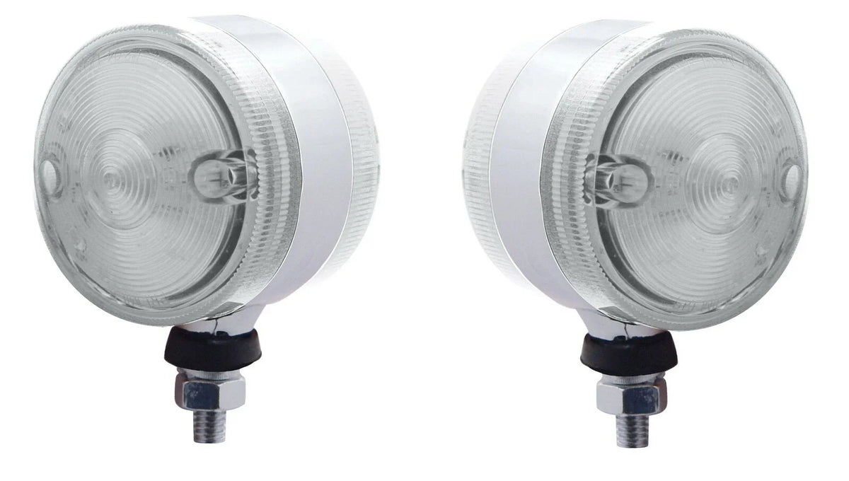 3Inch LED Double Face Pedestal Turn Signal Lights for Nissan Navara (2005–2015)