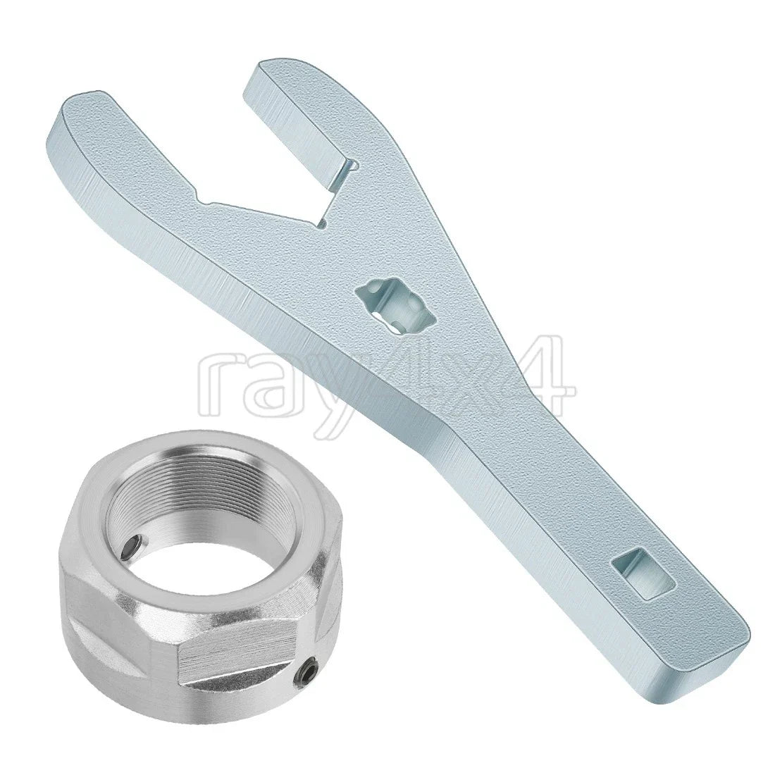 Rear Axle Nut Wrench Tool & Lock Nut Set for Yamaha Raptor 125-350