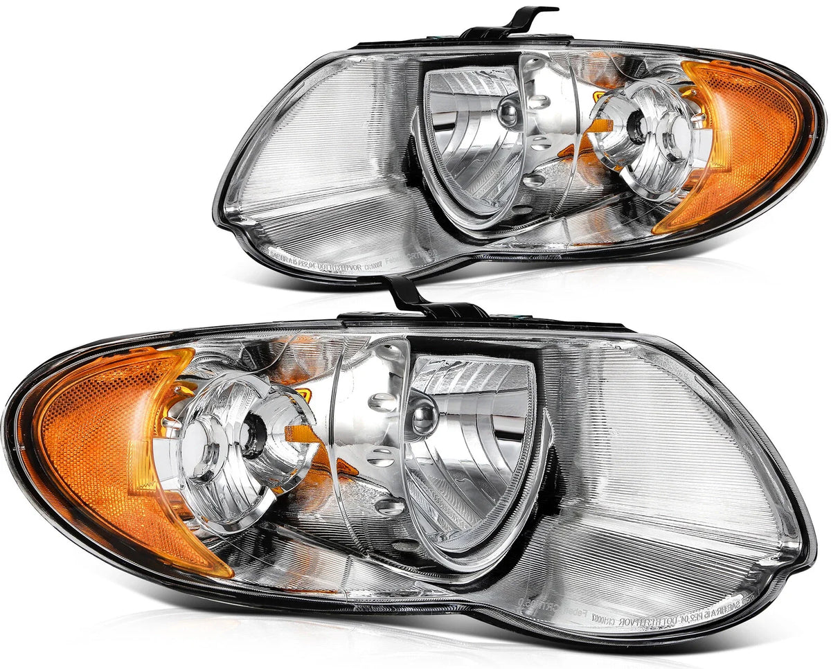 Headlight Assembly Pair for Chrysler Town & Country (2005–2007)