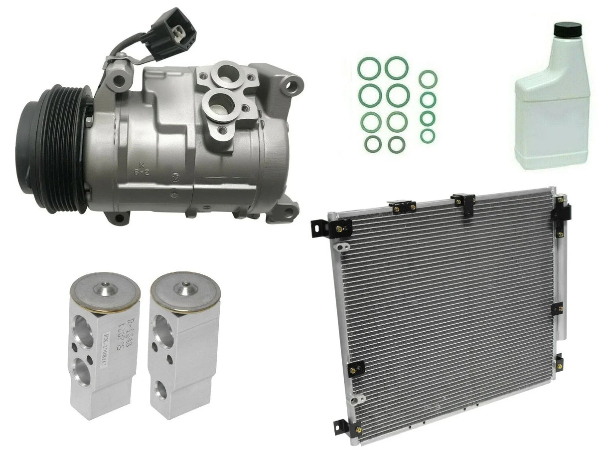 AC Compressor Kit With Condenser for Honda Odyssey (2007–2017)