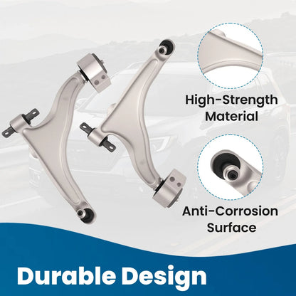 6x Front Lower Control Arms Suspension Set for Cadillac SRX 2010-2016