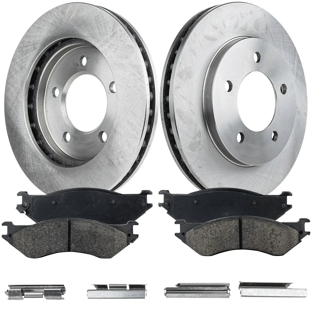 Disc Brake Rotors with Pads Kit for Ford Expedition 1999-2002