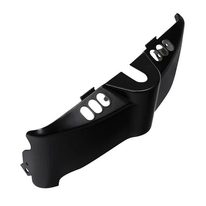 Inner Fairing Skirt in Black Denim for Harley Electra Glide 2014-2024