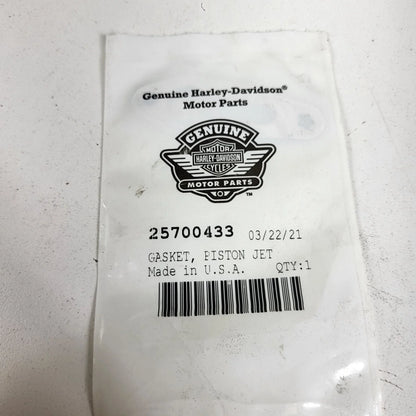 OEM 25700433 Oil Jet Gasket for Harley-Davidson