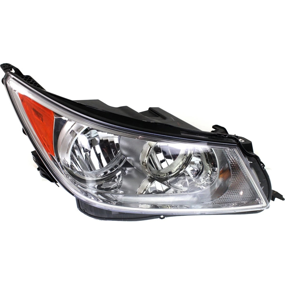 Driver & Passenger Headlight Set for Buick LaCrosse (2010–2013) Halogen w/ Bulbs