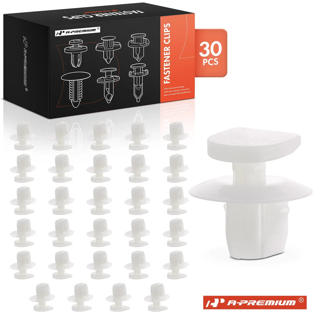 30x Nylon Rear Tail Light Moulding Clips for Nissan