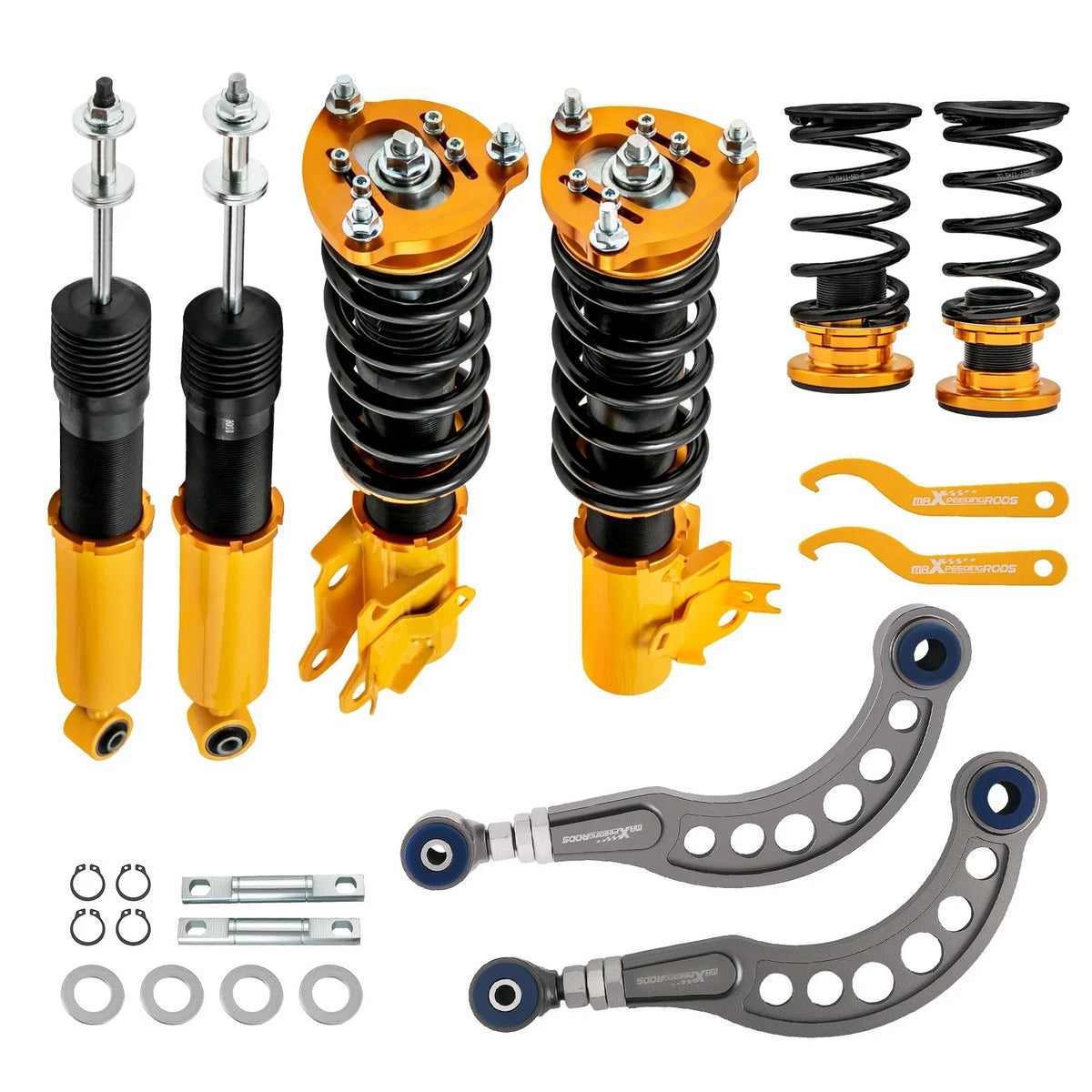 Adjustable Camber Arm Kit with Coilovers for Honda Civic 2006-2011