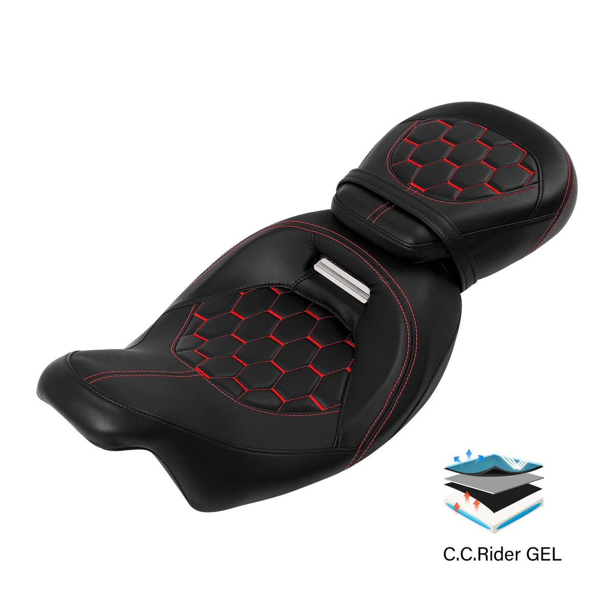 Gel Seats Designed for Harley Touring Electra Glide 2009–2023