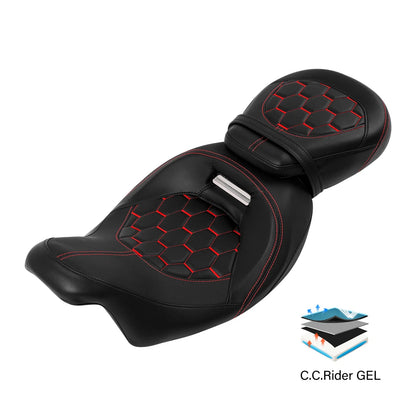 Gel Seats Designed for Harley Touring Electra Glide 2009–2023