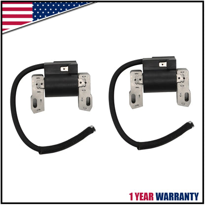 2X Ignition Coils compatible with Briggs & Stratton 543477, 446777