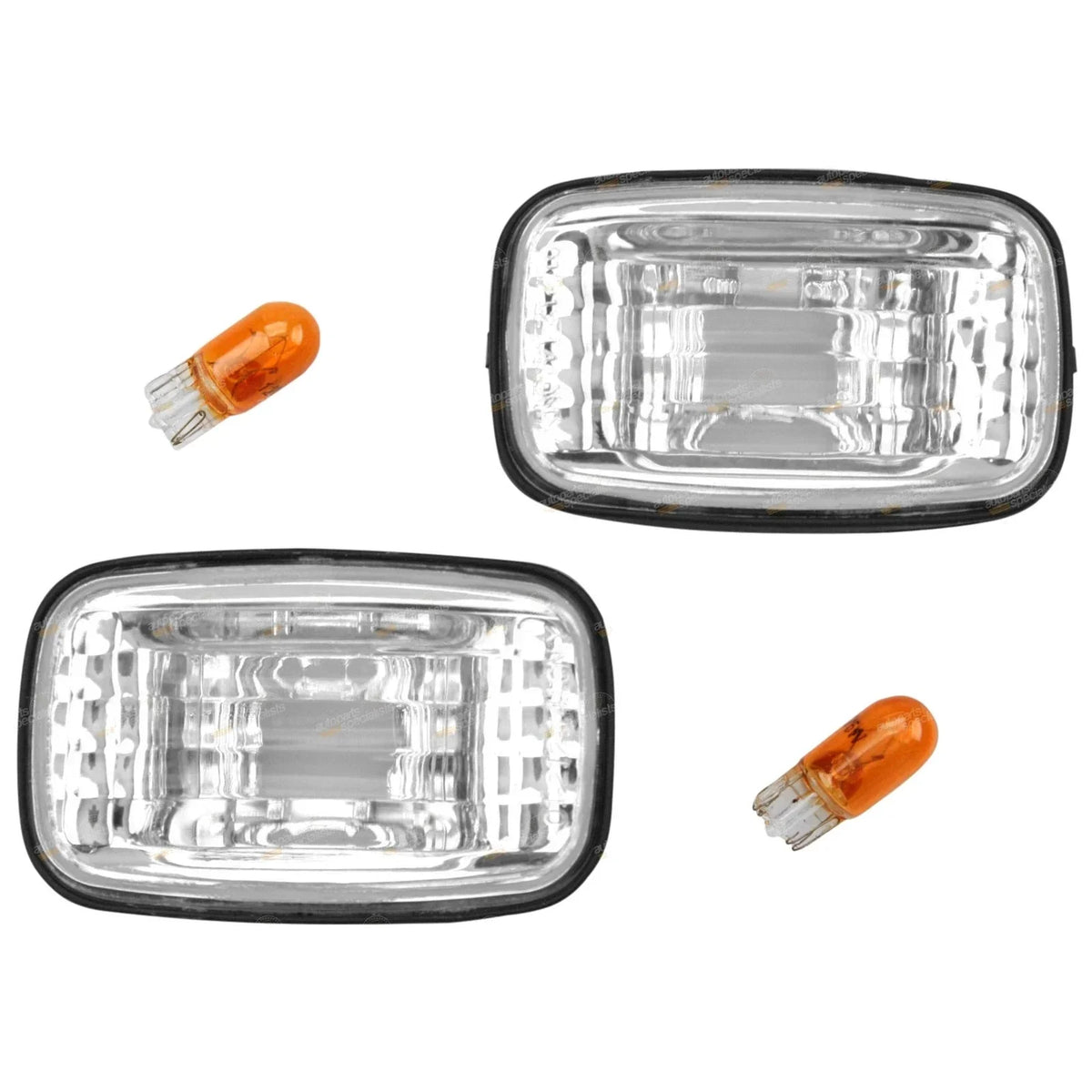 Side Indicator Flashers - Clear for Toyota Celica (1989–1994) - Set of 2