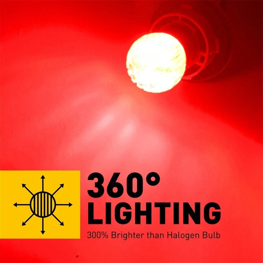 2-Pack 1157 LED Tail Stop Light Bulbs