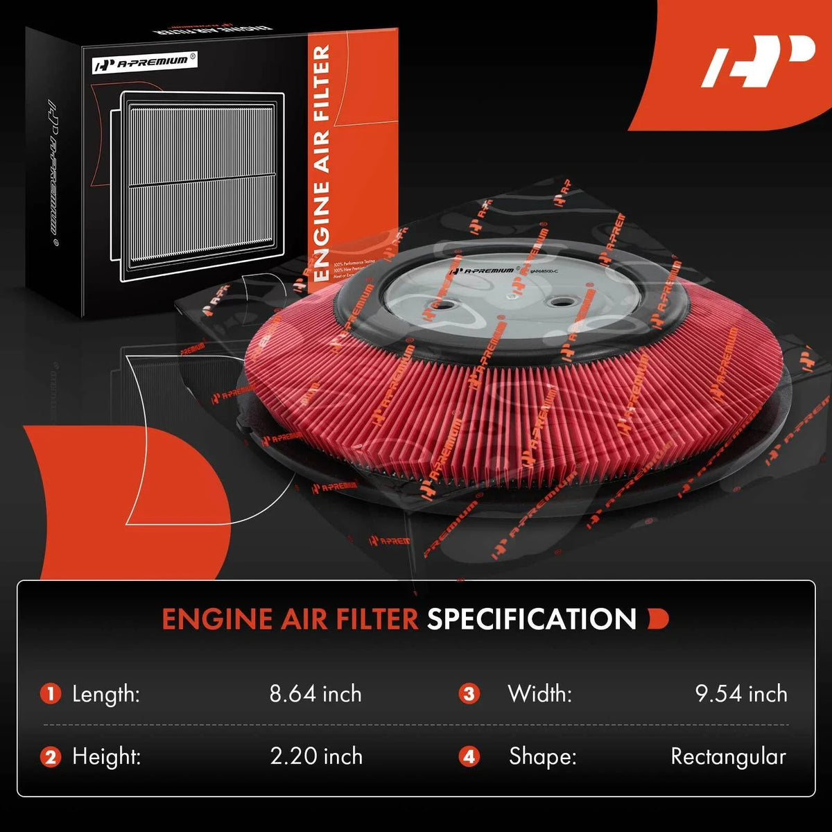 Engine Air Filter for Frontier/Xterra (1998–2004)
