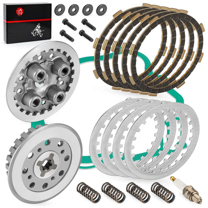 Clutch Pressure Hub Kit with Friction Steel Plate for Yamaha TTR125LE 2003-2023