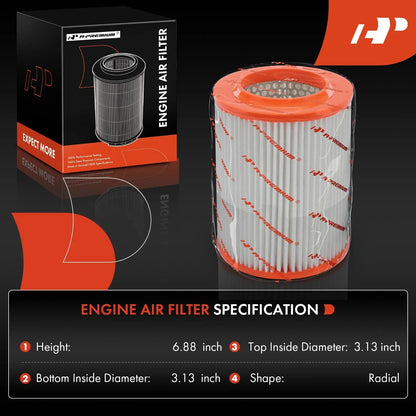 2-Pack Engine Air Filter for Honda CR-V (2002-2006) & Civic (2002-2005)