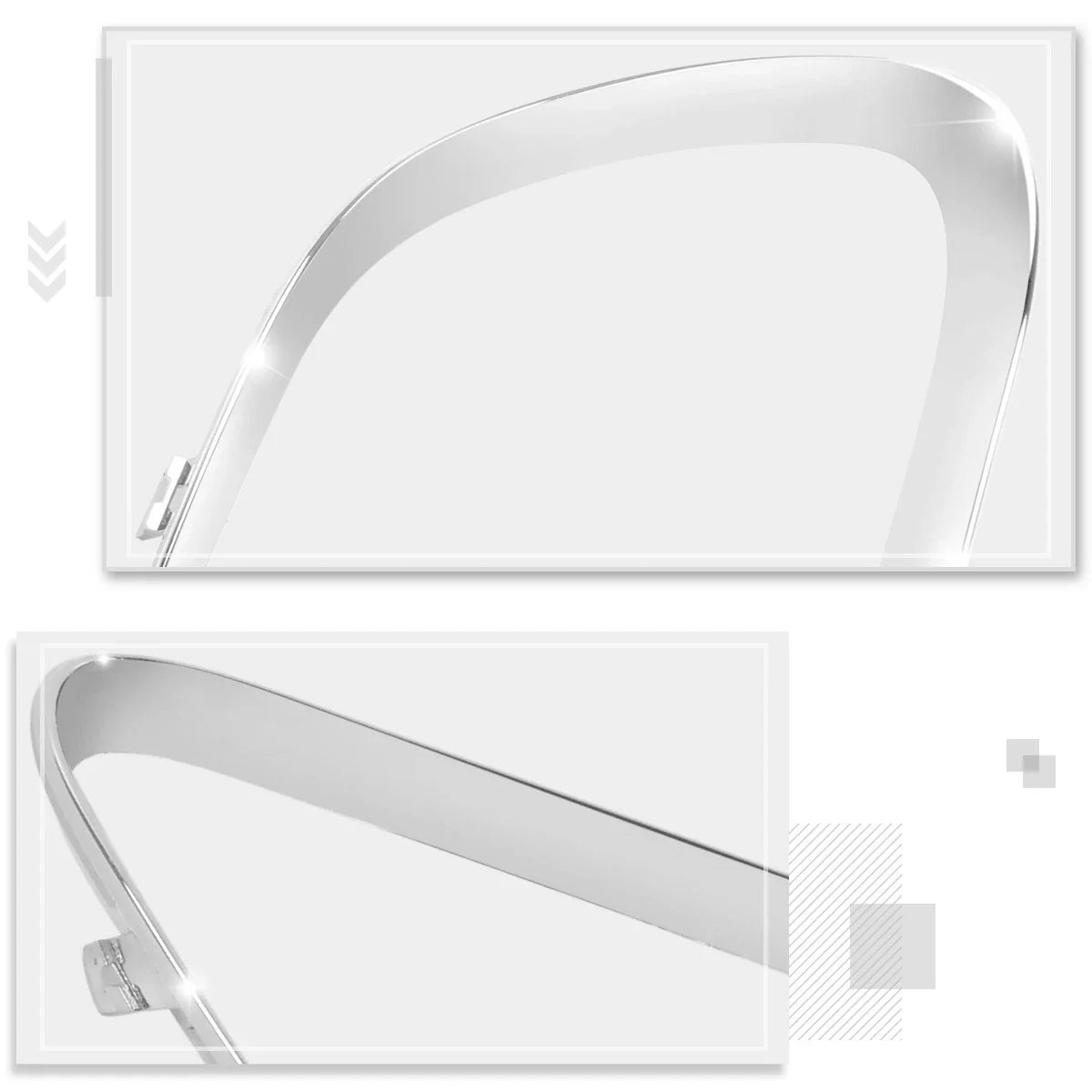 Chrome Grille Trim Frame for Pontiac G6 (2005-2009)