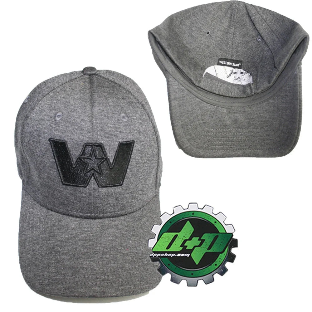 Western Star Cotton Jersey Hat Cap with W Logo for Trucks