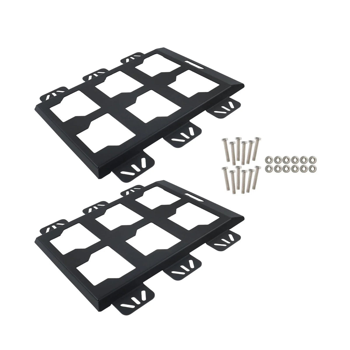 2 Pack Tool Box Mounting Plate for Tool Storage System (50Lbs)