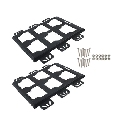 2 Pack Tool Box Mounting Plate for Tool Storage System (50Lbs)