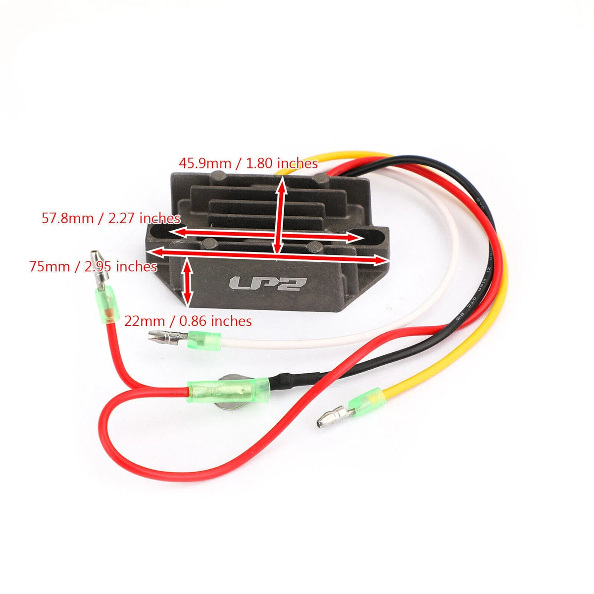 Voltage Regulator for 2 Stroke Tohatsu Outboard 40Hp-90Hp