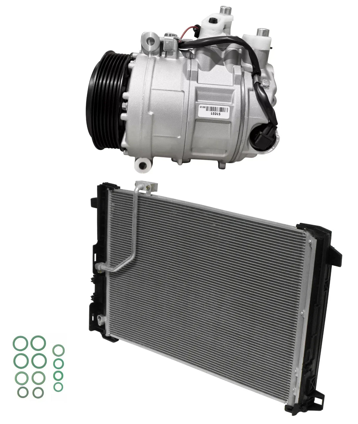A/C Compressor Kit with Condenser for Mercedes CLS500 4.7L (2015–2015)