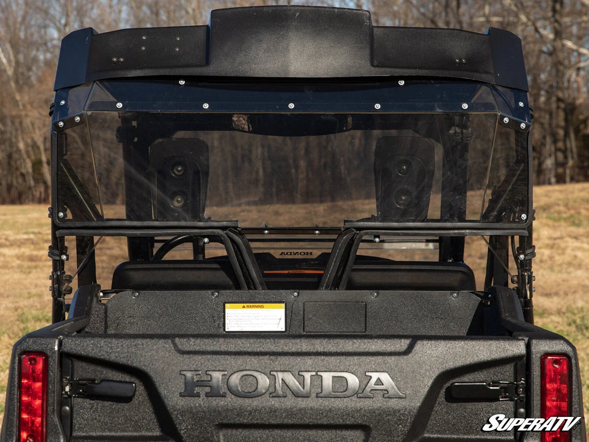 Rear Windshield with Light Tint for Honda Pioneer 700 (2014–2025)
