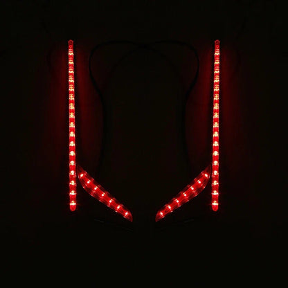 LED Run Brake Rear Light Vertical Strips for Honda Goldwing 1800 (2012–2017)