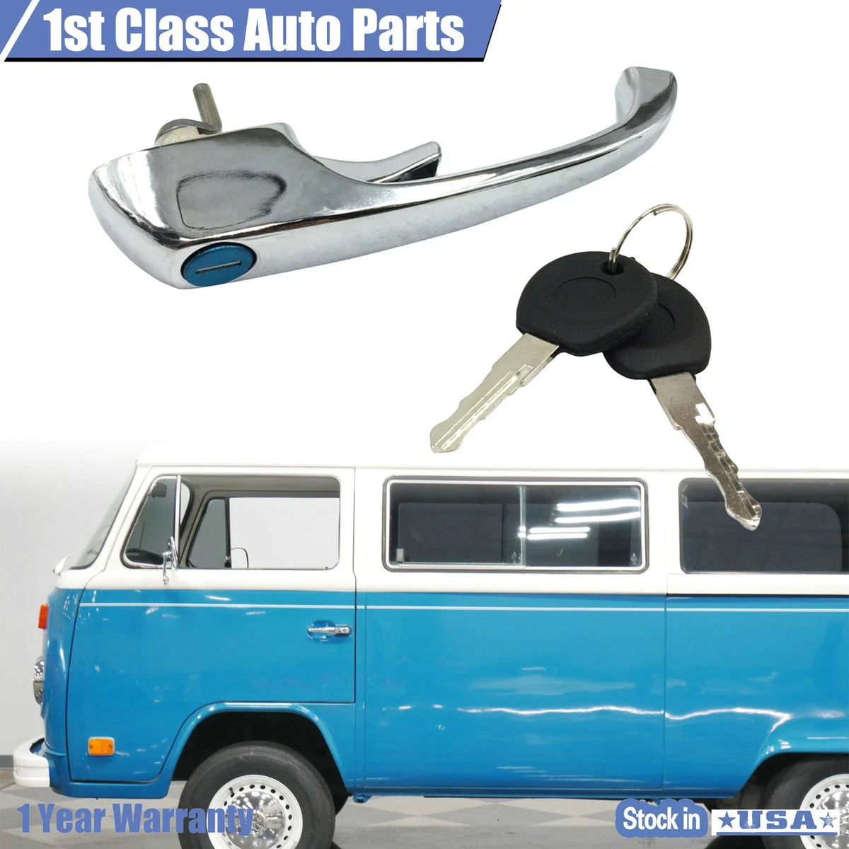 Outer Door Handle for VW Bus Transporter (1969–1979)