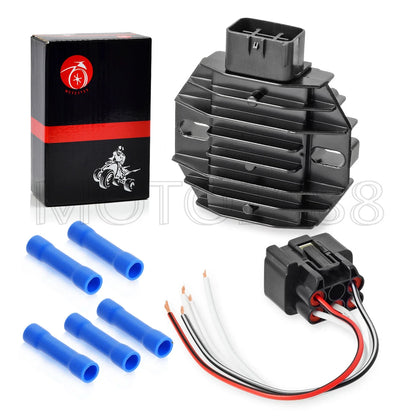Voltage Regulator Rectifier for Yamaha YFM250 YFM350 YFM660 YFM125 YFM400 YFM450 YFM600 (1990–2023)