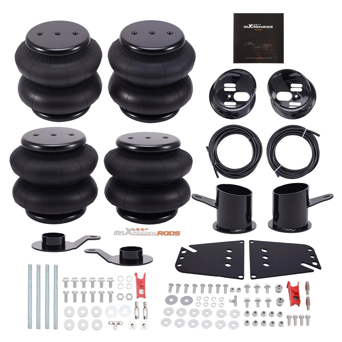 Air Ride Suspension Bag Bracket Kit for Impala (1958–1964)
