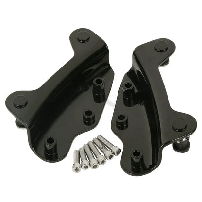 Sissy Bar Luggage Rack & Docking for Harley Models 2009-2013