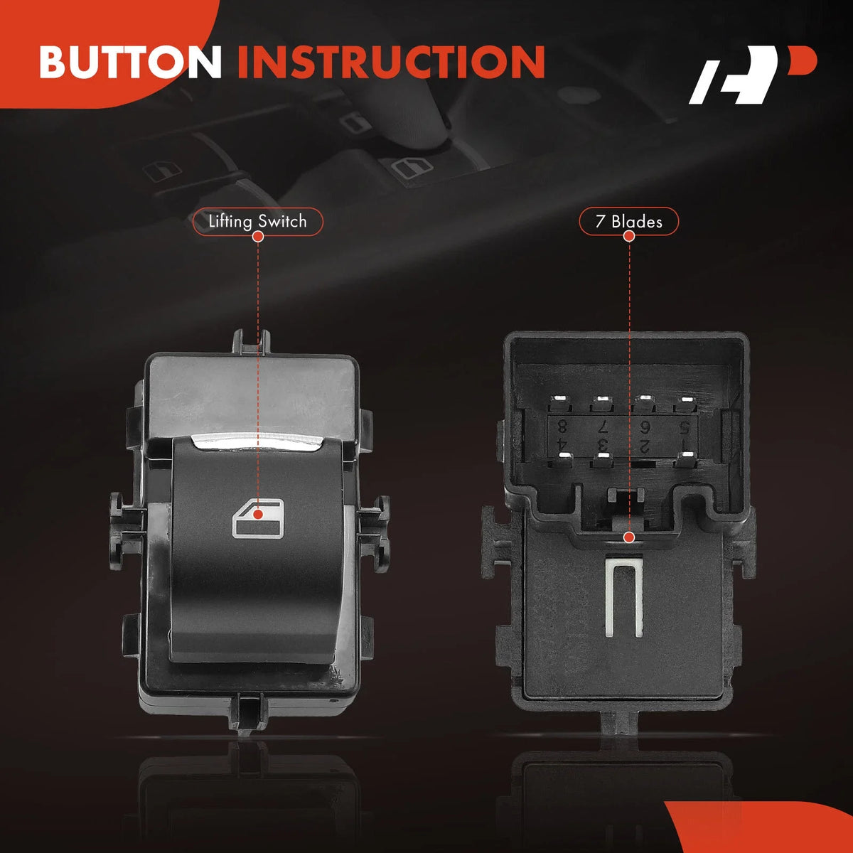 Window Switch for Ford Explorer 2011 to 2019
