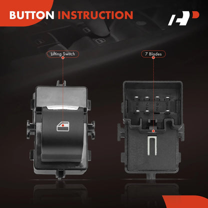 Window Switch for Ford Explorer 2011 to 2019
