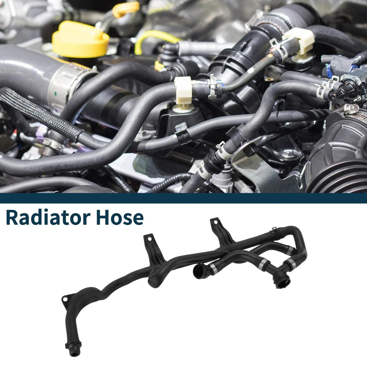 Radiator Hose No. 17127548242 for BMW 1 Series E82 E87 (2004–2013)