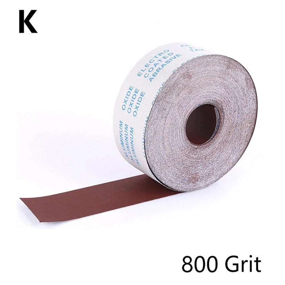 Sandpaper Roll Set of 6 - 80 120 180 240 600 800 Grit