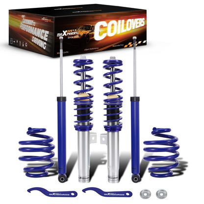 4-Piece Racing Coilovers for BMW E46 3-Series (1998–2006)