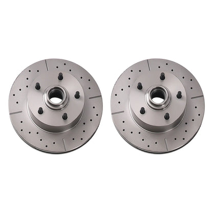 Front Brake Disc for Chevy Passenger Car (1959-1964) + Hardware Kit
