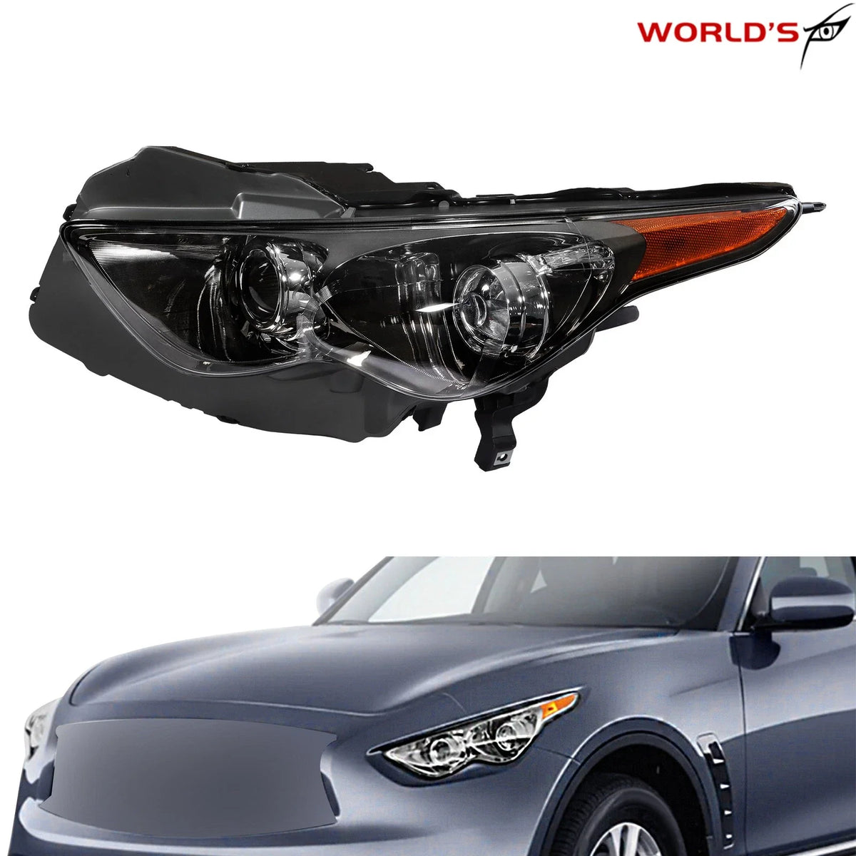 HID Headlights for Infiniti FX35 FX50 QX70 (2009–2017) Left